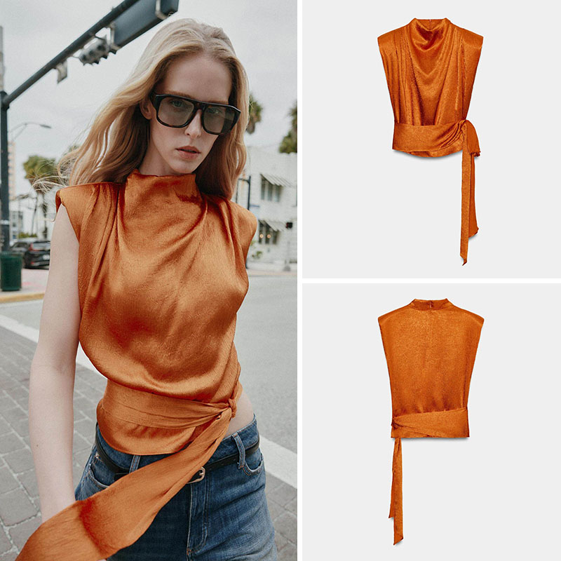 New Ethnic Fashion - Nouveauté printemps, haut sans manches à