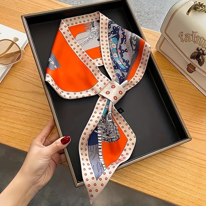 Ethnic Fashion Design - Foulard Boho Chic à Imprimé Floral