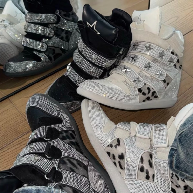 Baskets montantes à talons com - Ethnic Modern Fashion avis et prix