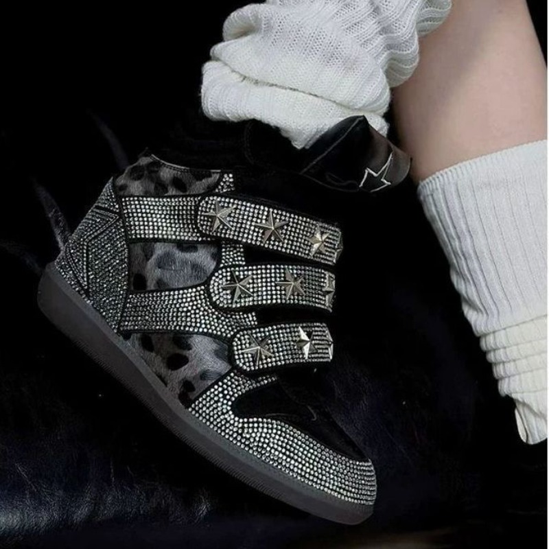 Baskets montantes à talons com - Ethnic Modern Fashion avis et prix