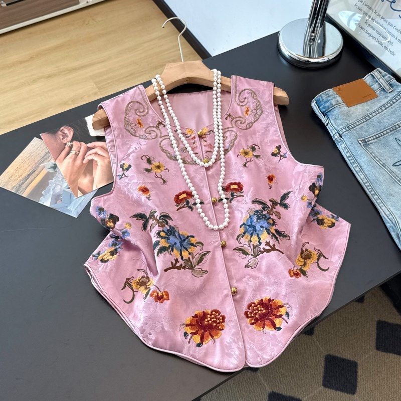 Nouveau haut ethnique à col ro - New Ethnic Fashion avis et prix