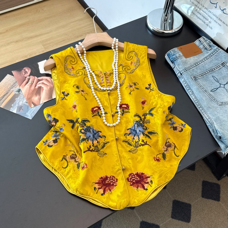 Nouveau haut ethnique à col ro - New Ethnic Fashion avis et prix